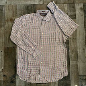 Peter Millar Men’s Cotton Plaid Shirt